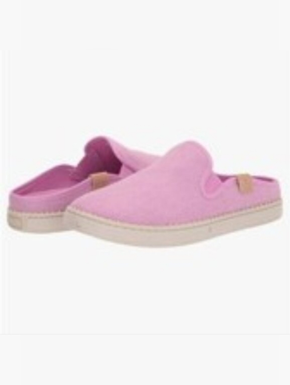 UGG  Pastel Pink Slip-On Canvas Mule